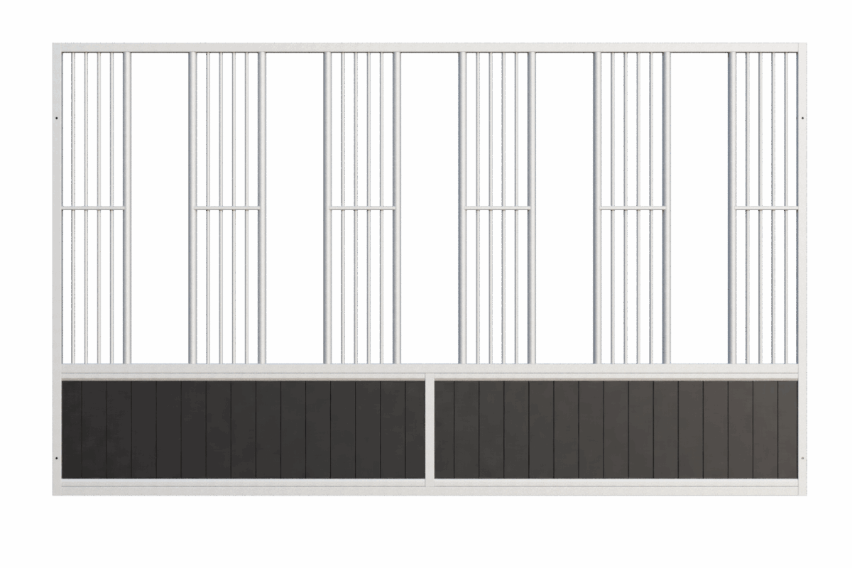 Voerwand Premium vast met 5 voerplekken